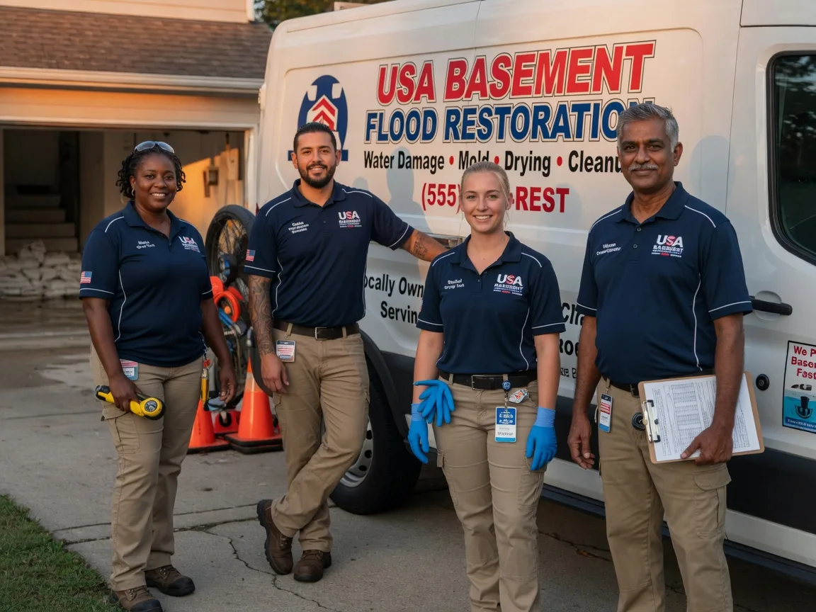 Basement Flood Cleanup company in Central City, PA